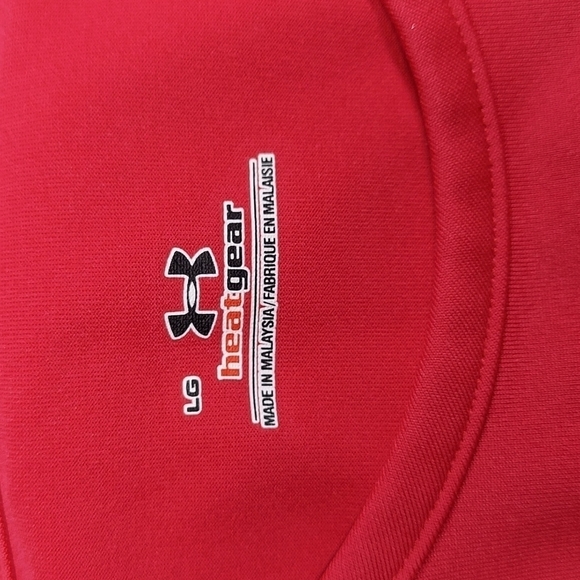 Fuchsia Pink Under Armour Heat Gear Volleyball Tank Top L - Picture 11 of 12